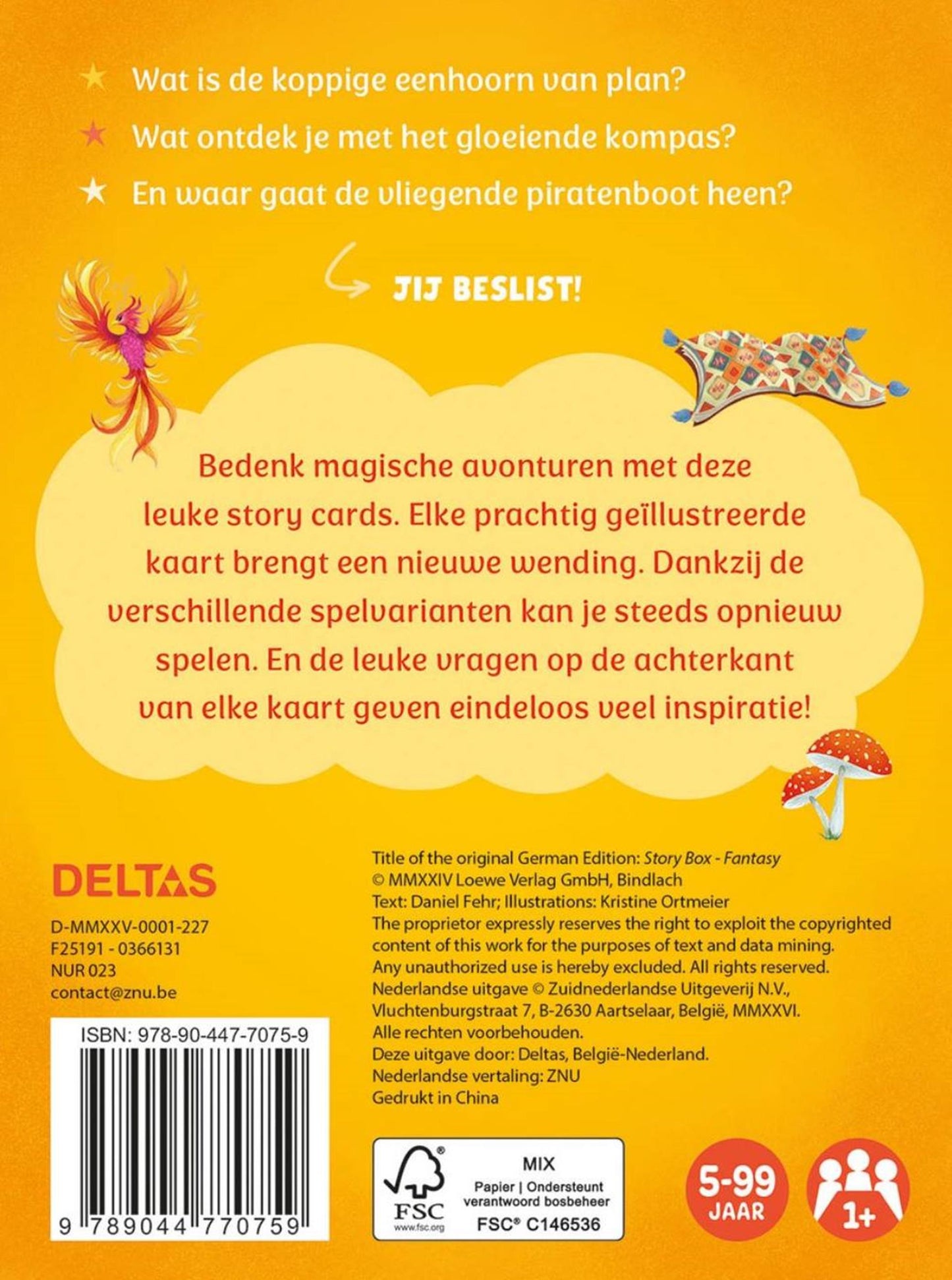 Le carte delle storie fantasy di Delta