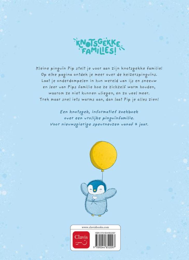 El helado libro de búsqueda de Penguin Pip 4+