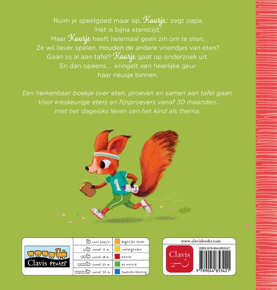 Libro ilustrado: Kosje, ¿vienes a comer? 3+