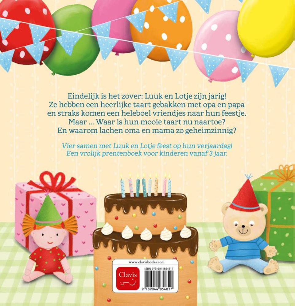 ¡Feliz cumpleaños! 3+
