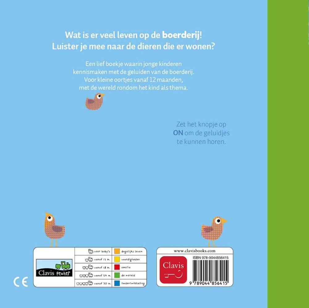 Libro sonoro: la granja. (nuevo) 1+