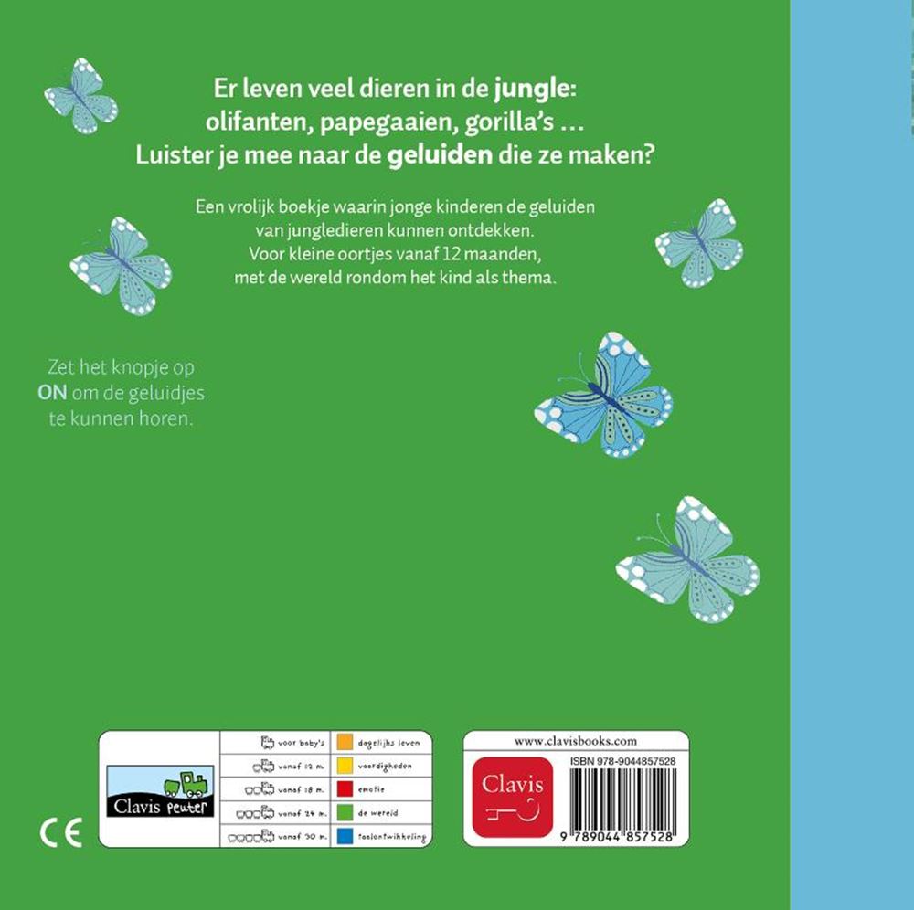 Libro sonoro: la selva. 1+