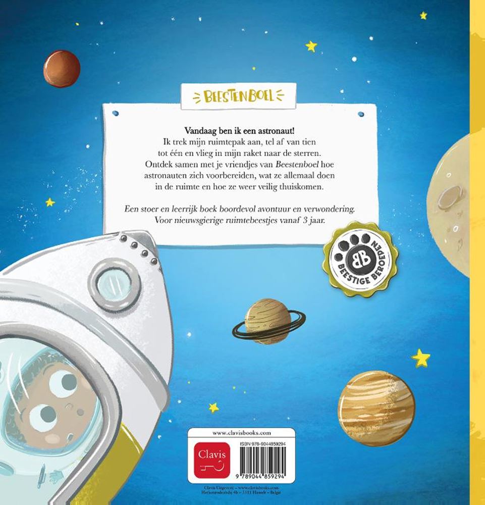 Libro ilustrado: el astronauta 3+