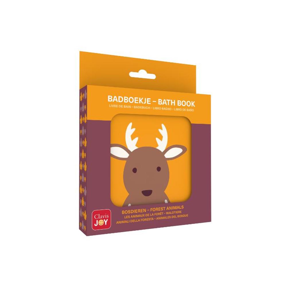 Folleto de baño: animales del bosque 0+