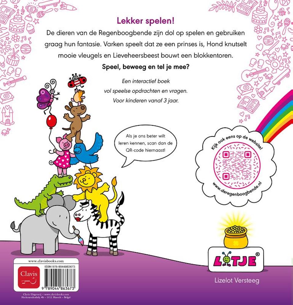 Juega con la pandilla arcoiris 3+