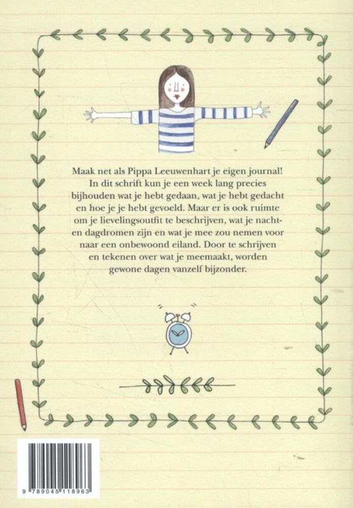 Cuaderno Pippa corazón de león