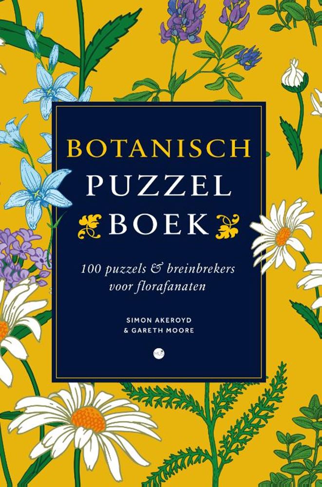 Libro de rompecabezas botánico gorrión adulto