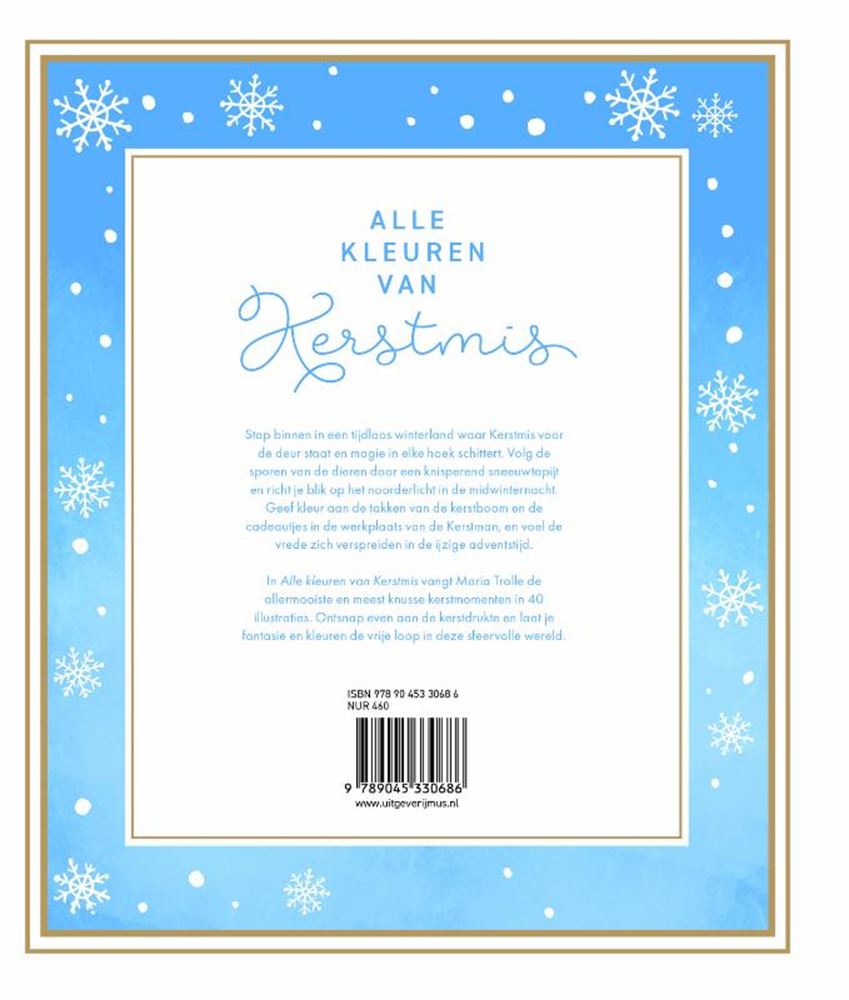 Kleurboek: alle kleuren van kerstmis