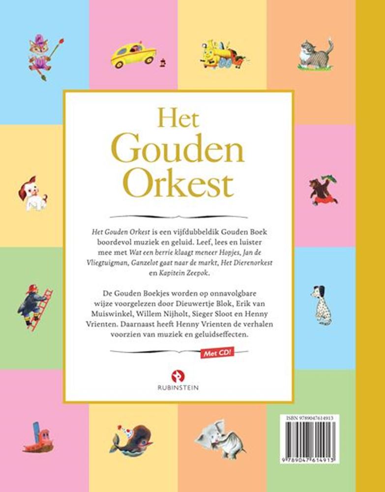 Gb leer en voz alta: orquesta dorada (libro + CD)