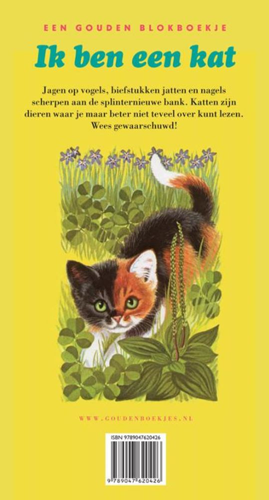 Libro de bloques gb: soy un gato (cartón). 3+