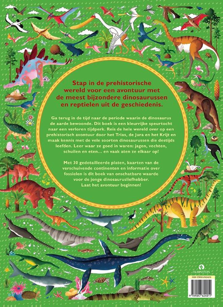 El gran atlas de los dinosaurios. 6+