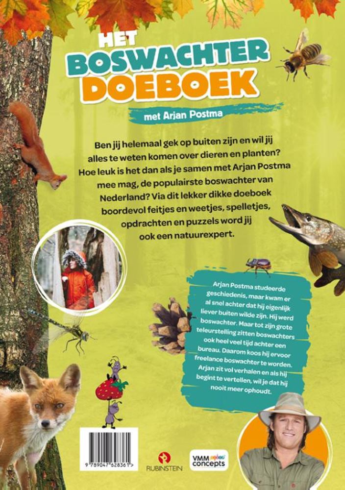 Libro de actividades de guardabosques. 6+