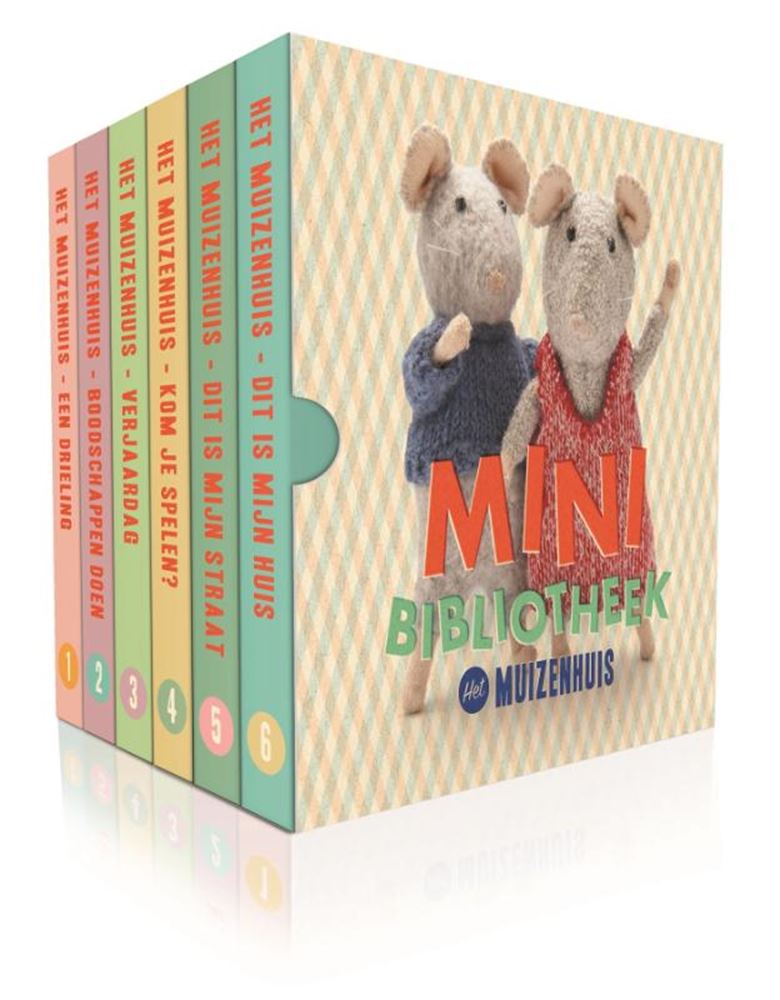 La casa del ratón: minibiblioteca, 6 libros