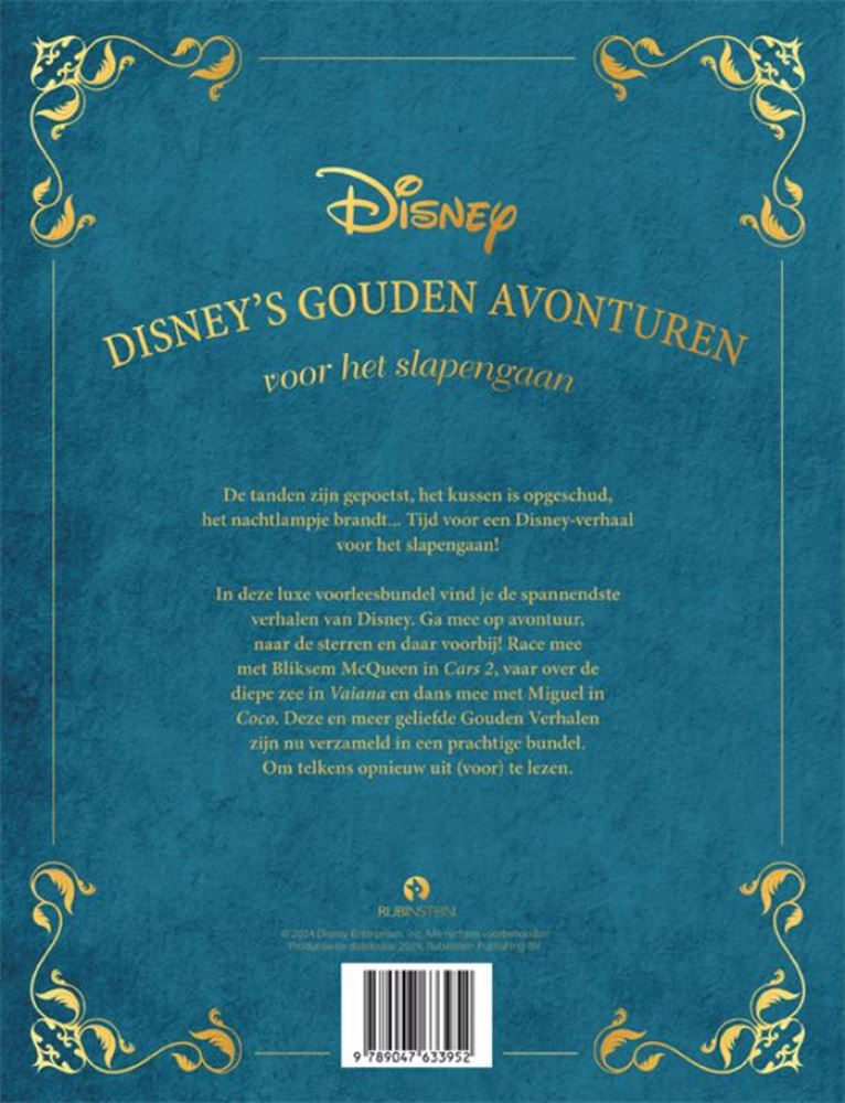 Disney Book Golden Adventures prima di coricarsi