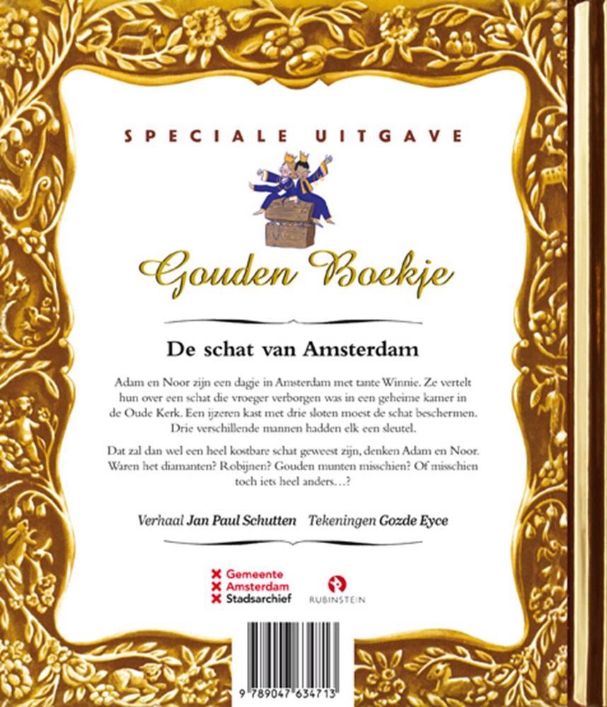 Pequeño Libro de Oro: el tesoro de Ámsterdam 3+