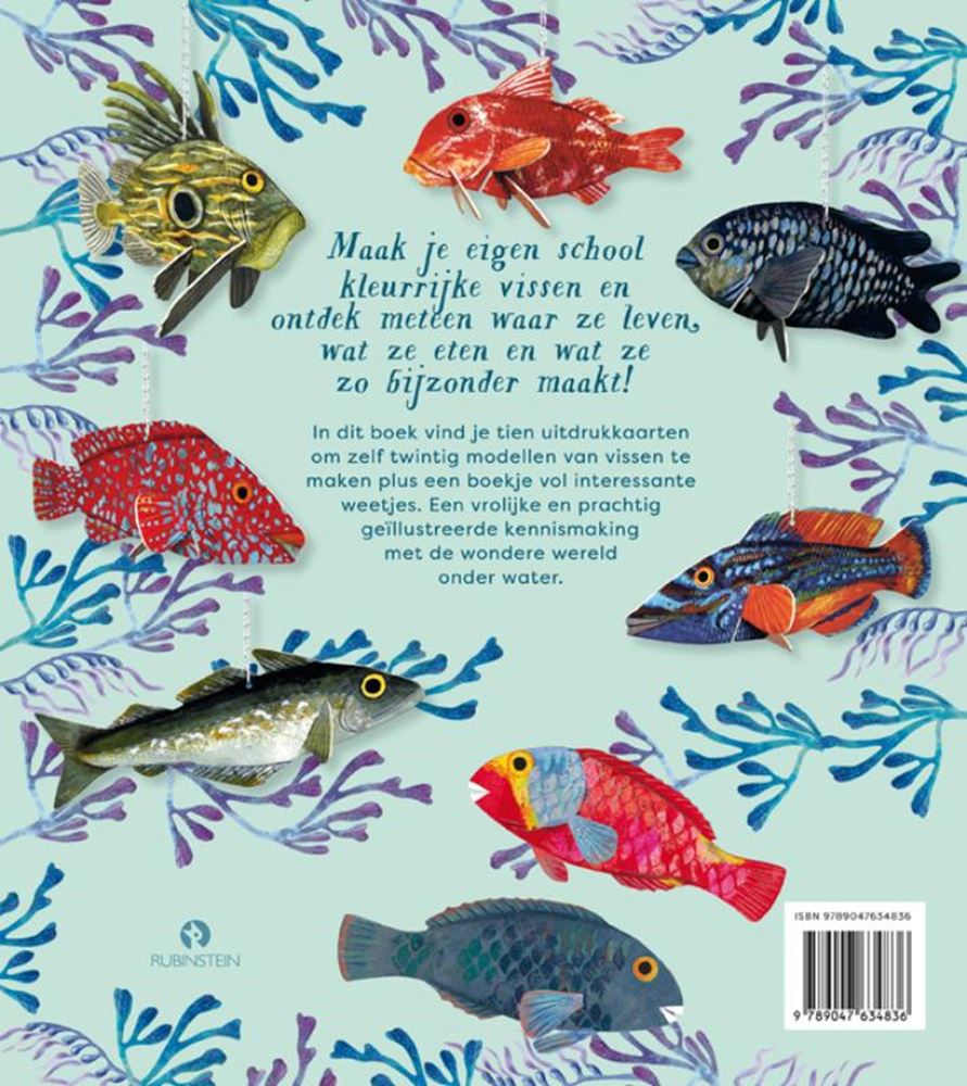 Libro de cartón: las aletas hacen al pez. 5+