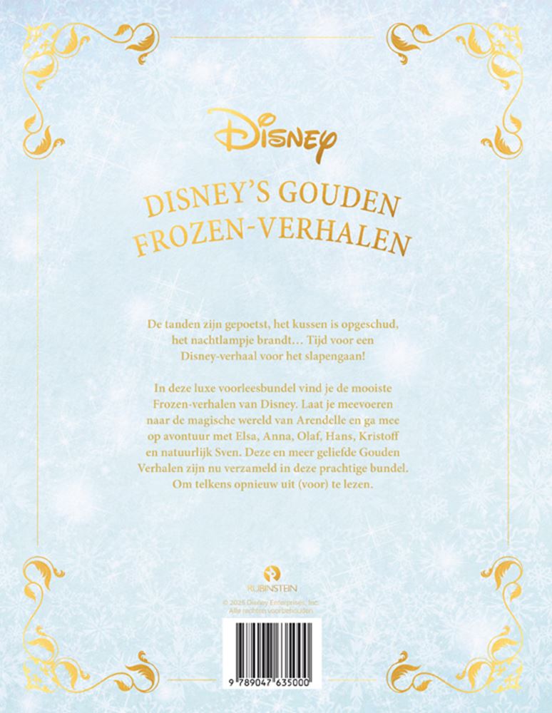 Cuentos dorados de Frozen de Disney 3+
