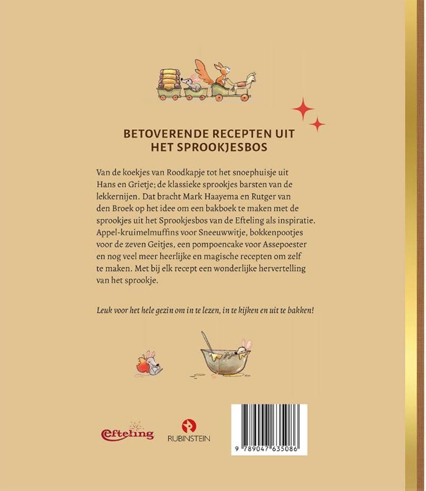 Libro de cocina: libro de cuentos de hadas de Efteling 6+