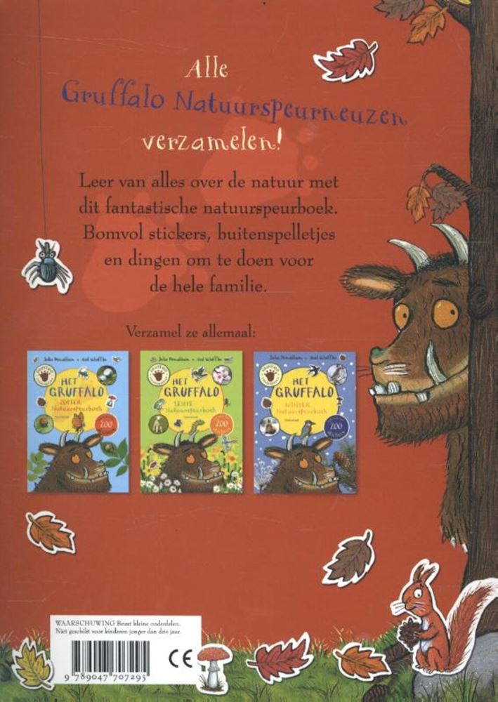 Casa central del libro gruffalo otoño naturaleza libro de búsqueda