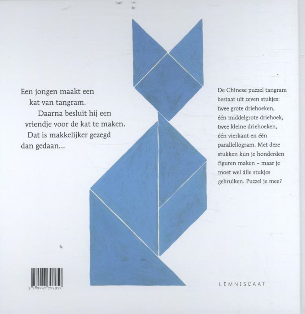 Gato tangram. 5+