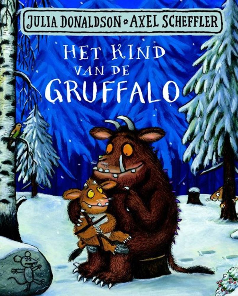 El hijo del Gruffalo. cartulina. 2+