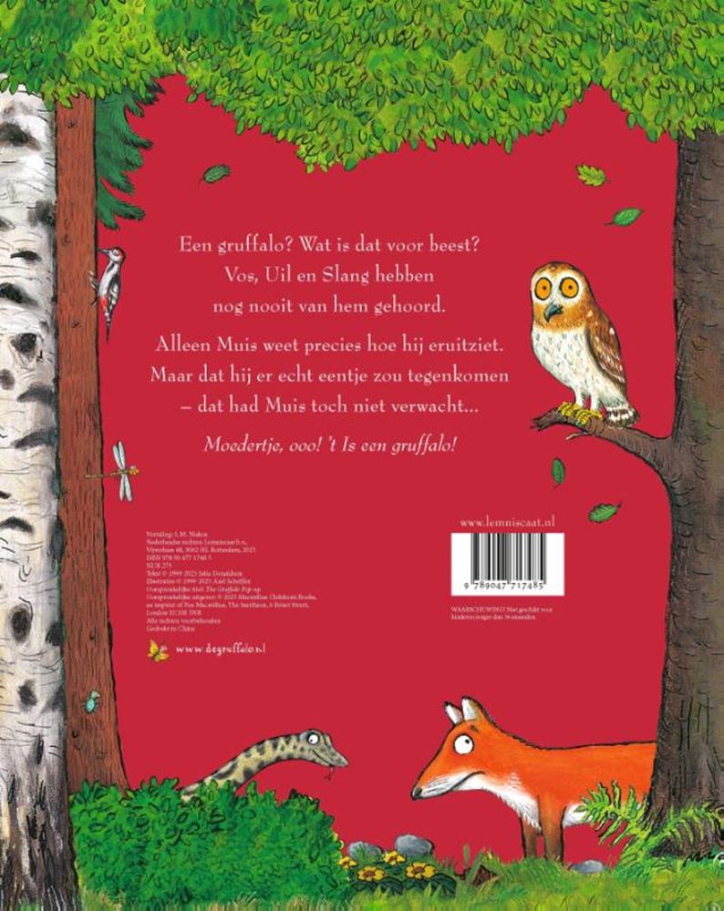 El gruffalo pop-up 4+