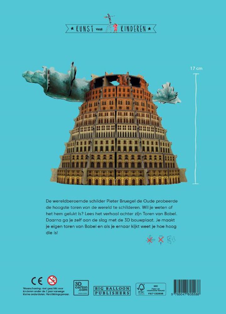 Torre de Pieter Bruegel + plano de construcción 3D