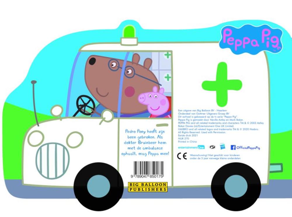 Peppa pig, la ambulancia. 3+