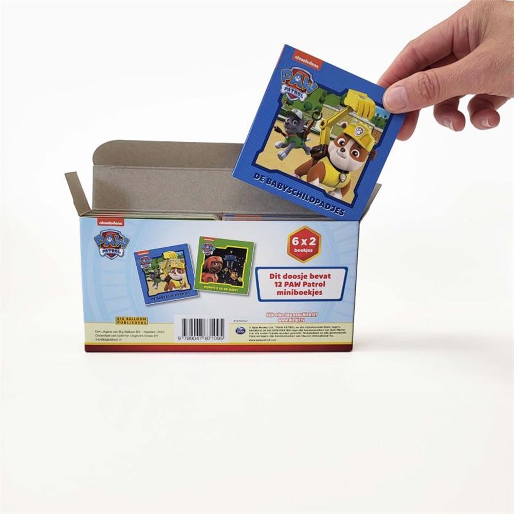 Minilibros de la patrulla canina 12 piezas. 3+