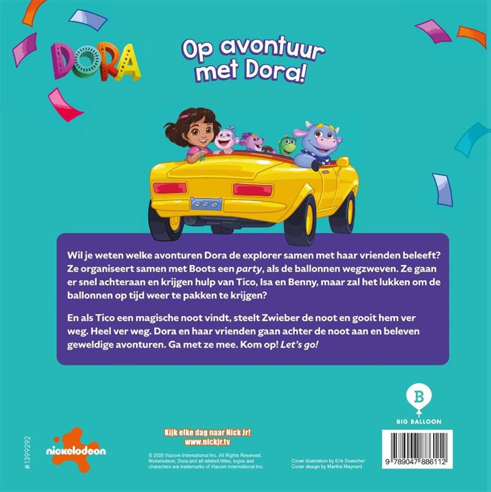 Libro de cuentos: en una aventura con dora 3+