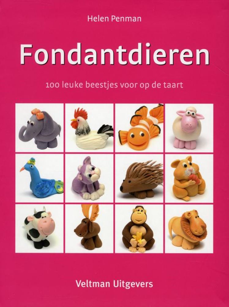 Animales de fondant