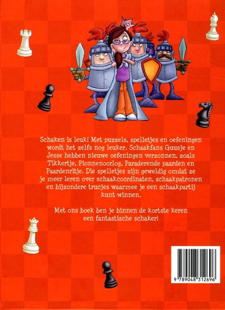 Ajedrez para juegos juveniles y libro de actividades.