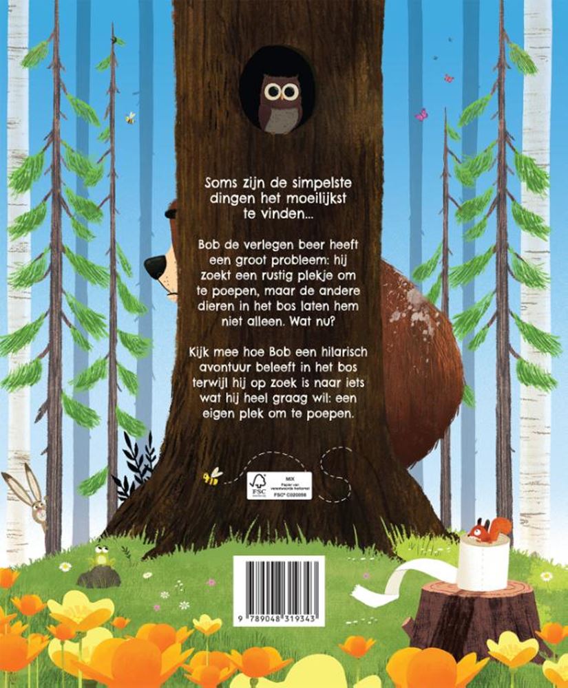 L'orso dei libri ha bisogno di fare la cacca