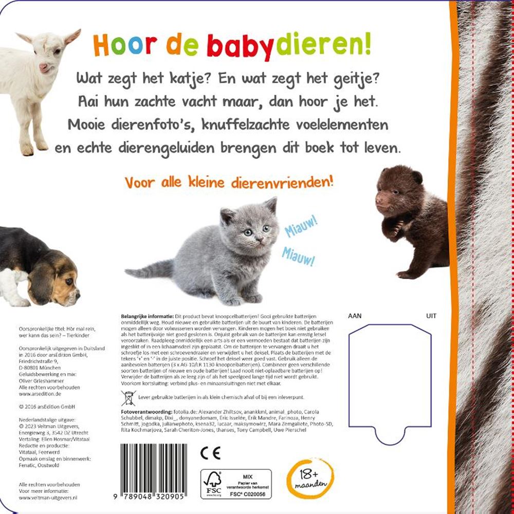 ¿Qué animal escucho aquí? animales bebes. 1+