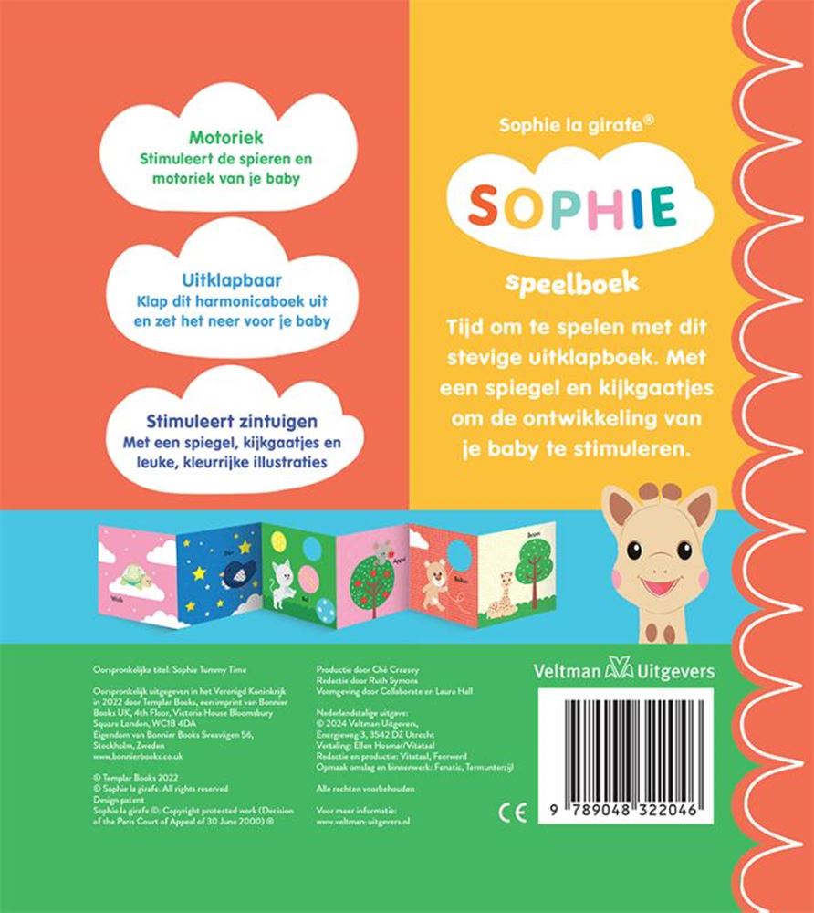 Libro de jugadas de Sophie. libro de tablero. 0+