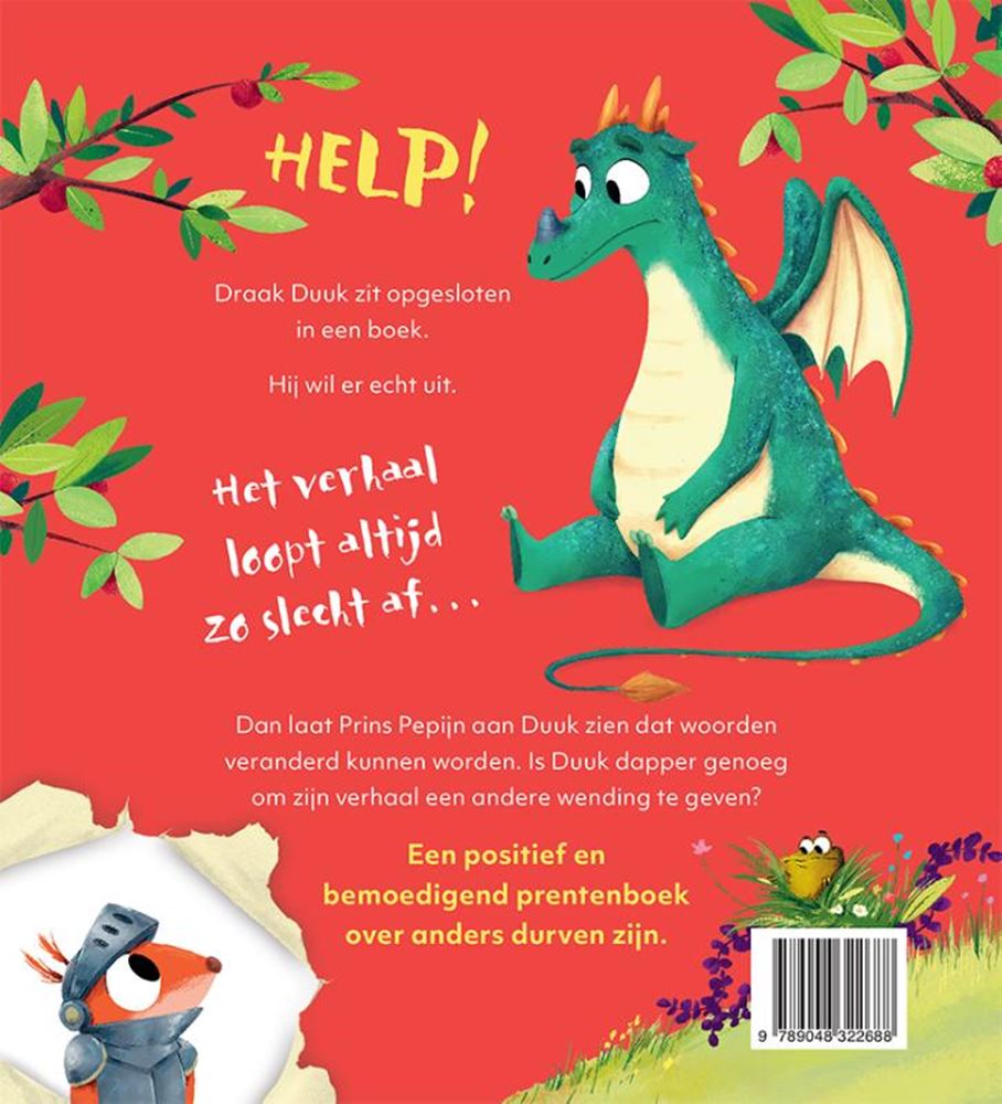 Libro ilustrado: el (no tan) valiente dragón