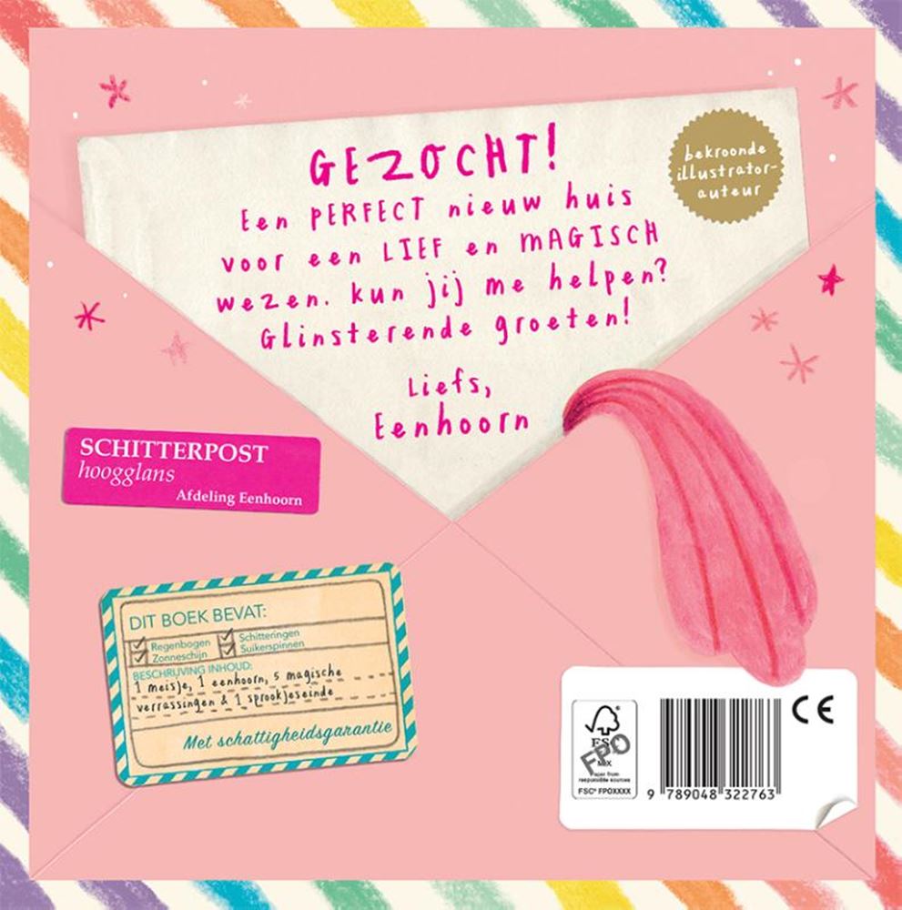 Libro ilustrado: publicación de unicornio 3+