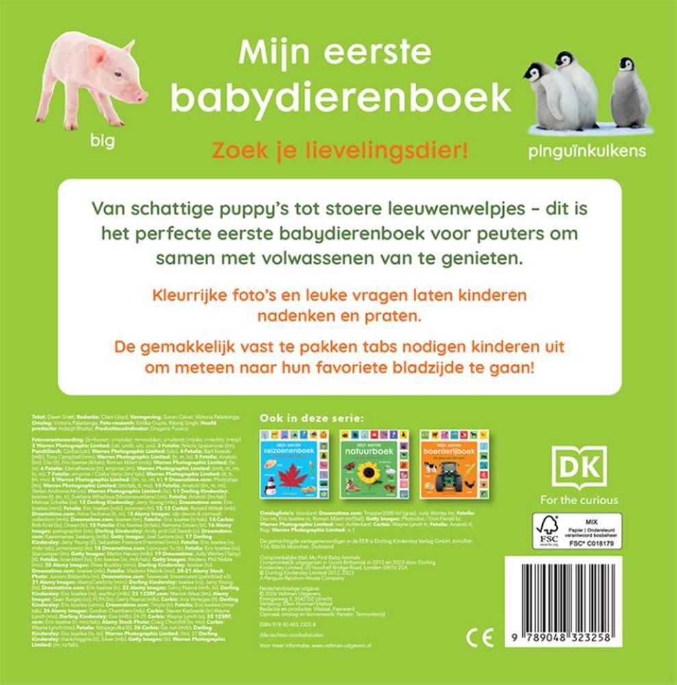Libro de cartón mi primer libro de animalitos 0+