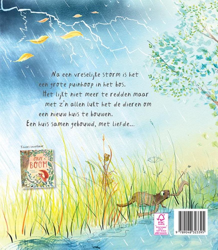 Libro illustrato la nostra casa 3+