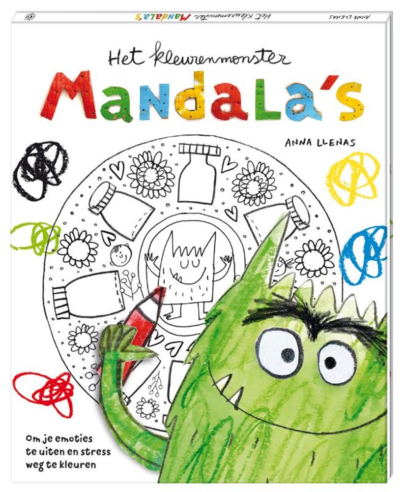 Il mostro dei colori: i mandala. 3+