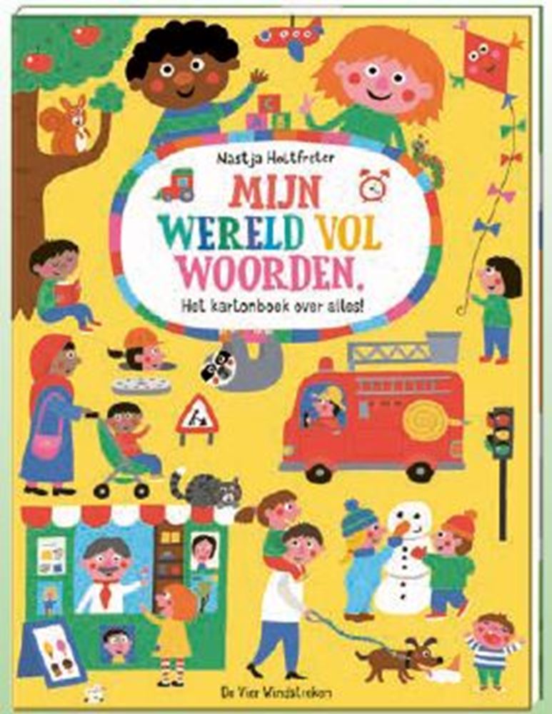 Libro de cartón: mi mundo lleno de palabras. 2+