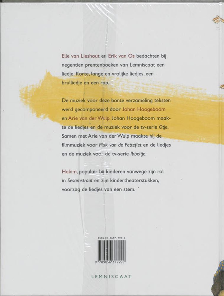 La canción del libro de imágenes grandes 4+