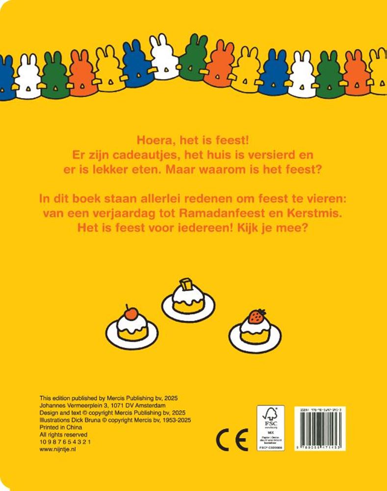 Festa con Miffy e gli amici. 2+