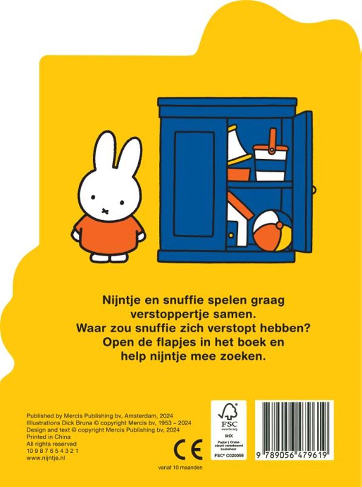 Book Nijntje sta cercando Snuffie