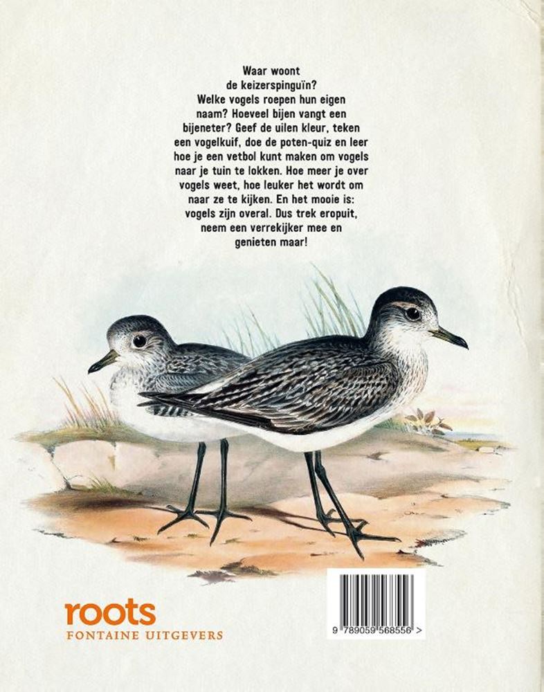 Raíces. aves del libro de la naturaleza. 8+