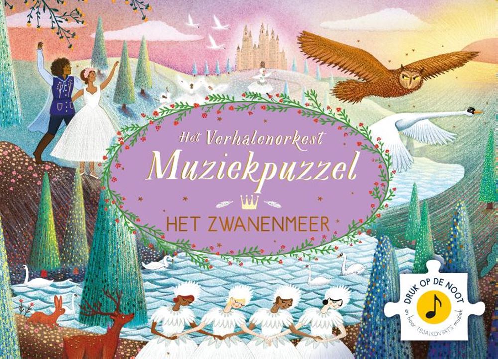 Puzzle musicale - Il lago dei cigni 3+