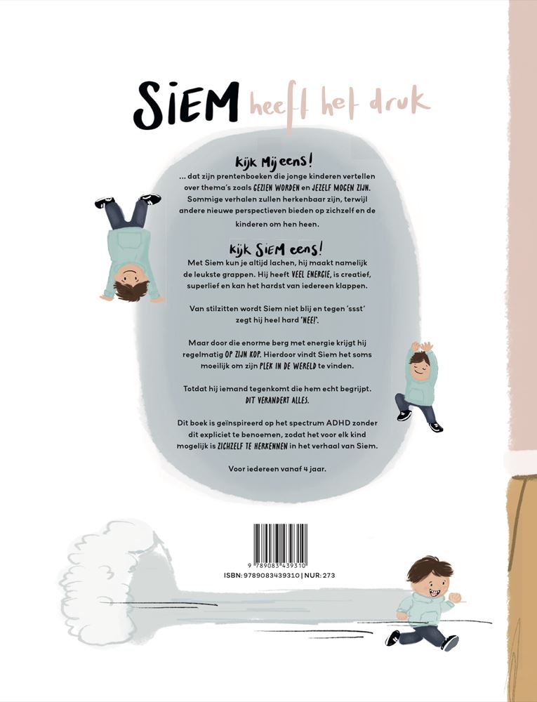 Libro ilustrado: Siem está ocupada. 4+