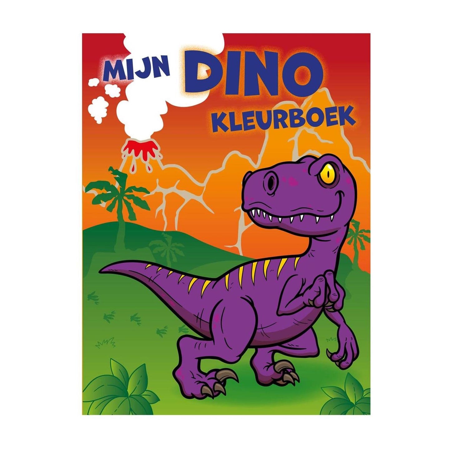 Il mio libro da colorare di Dino, 96pag.