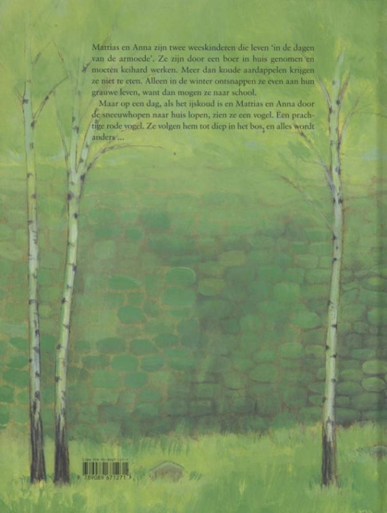 L'uccello rosso. 9+40 pagine.