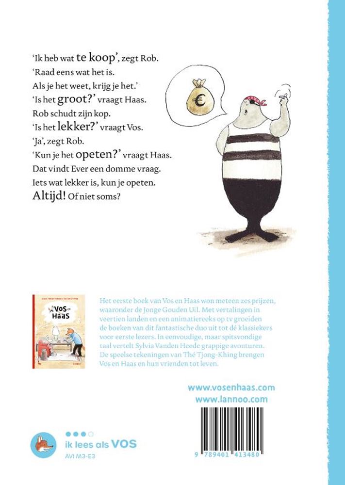 Book Vos en Haas The Mystery of Rob